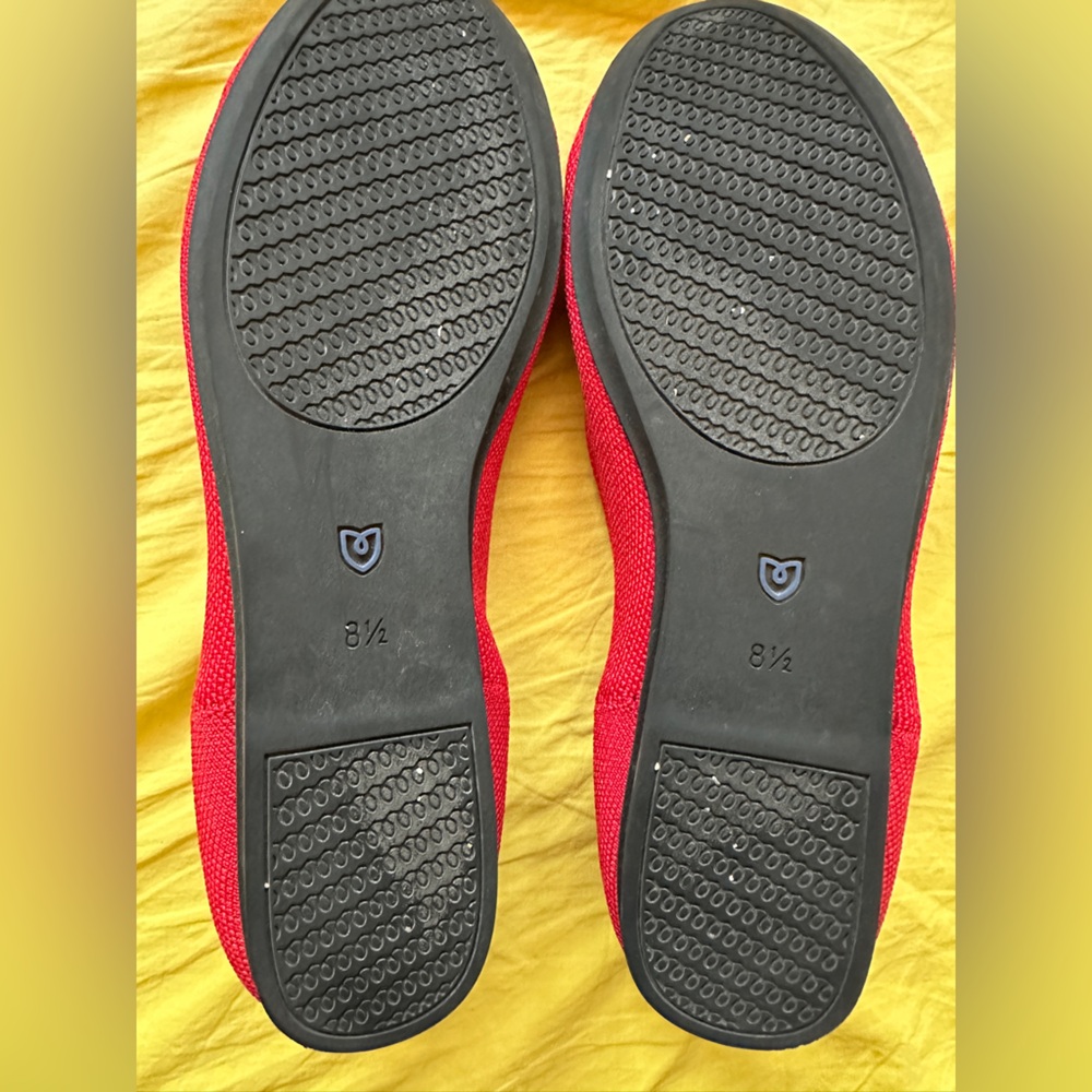 Rothy's Vibrant Red Flats - Picture 3 of 3